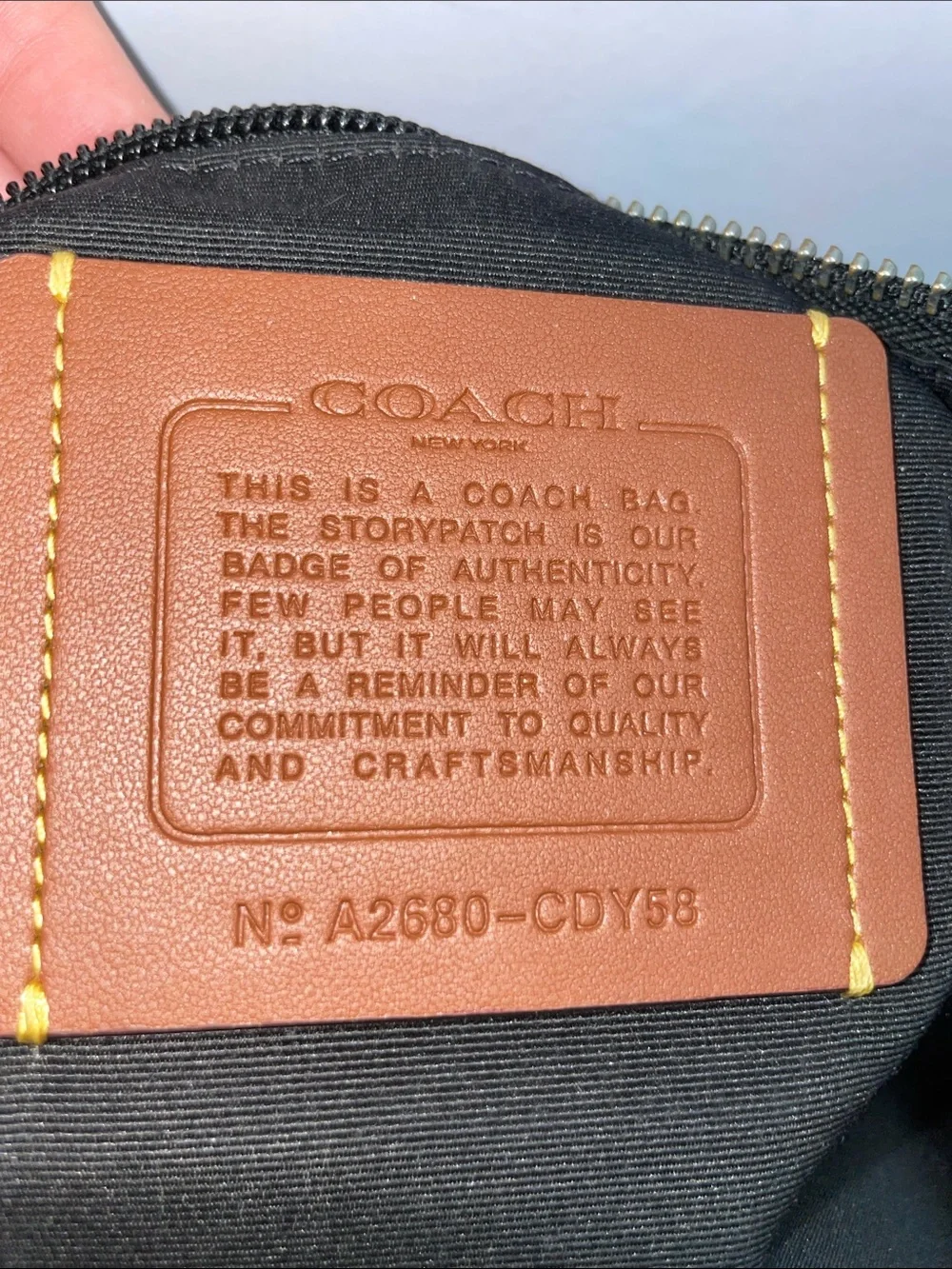 Coach ‘Finn’ Crossbody